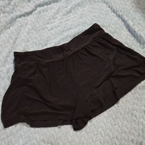 Aqua Green Black Swim Shorts